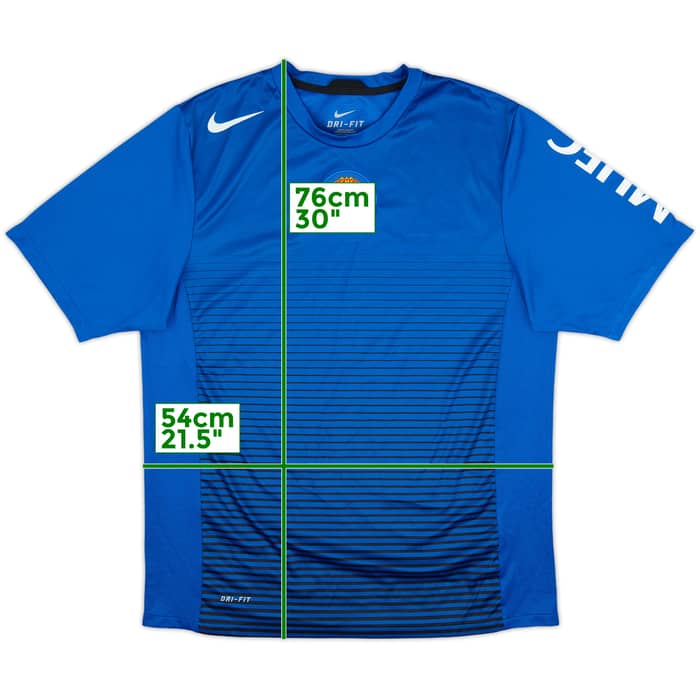 2010-11 Manchester United Nike Training Shirt - 9/10 - (L)