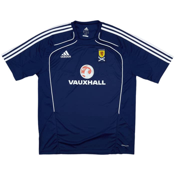 2010-11 Scotland adidas Training Shirt - 10/10 - (L/XL)