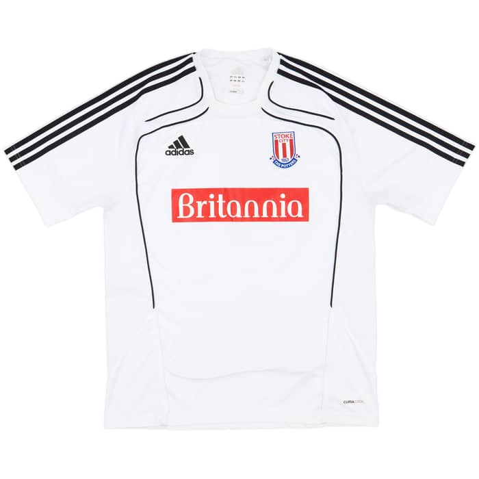 2010-11 Stoke City adidas Training Shirt - 8/10 - (L/XL)