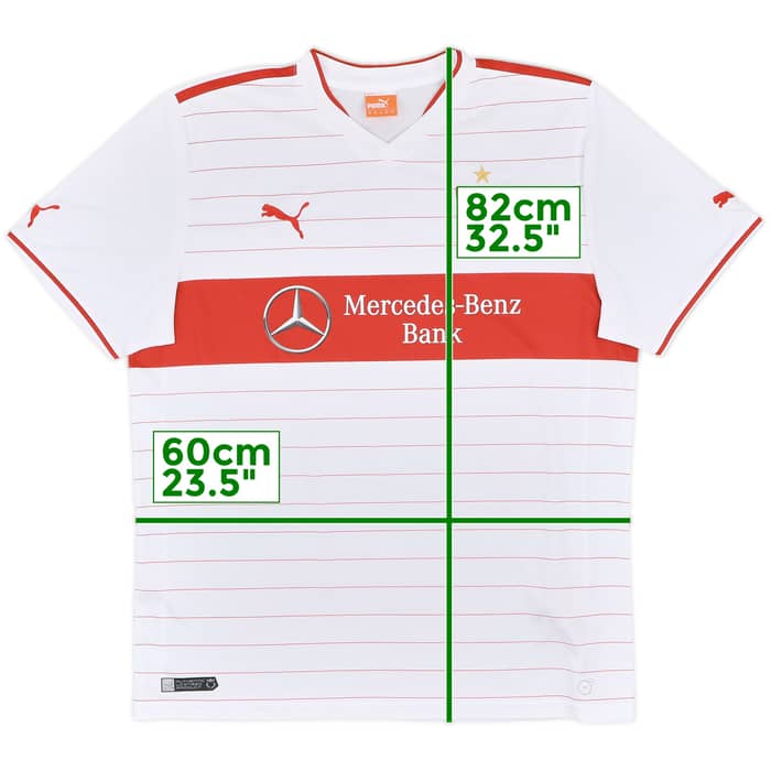 2013-14 Stuttgart Home Shirt - 9/10 - (XL)