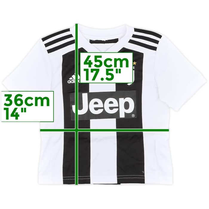 2018-19 Juventus Home Shirt - 9/10 - (5-6 Years)