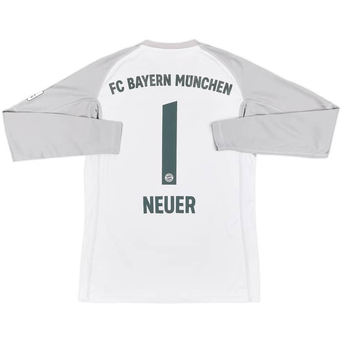 2018-19 Bayern Munich GK Shirt Neuer #1 - 9/10 - (XL.Boys)