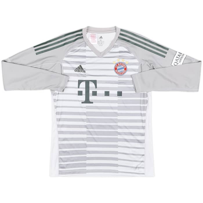 2018-19 Bayern Munich GK Shirt Neuer #1 - 9/10 - (XL.Boys)