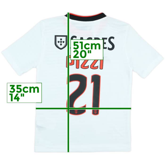 2018-19 Benfica Away Shirt Pizzi #21 - 10/10 - (S.Boys)