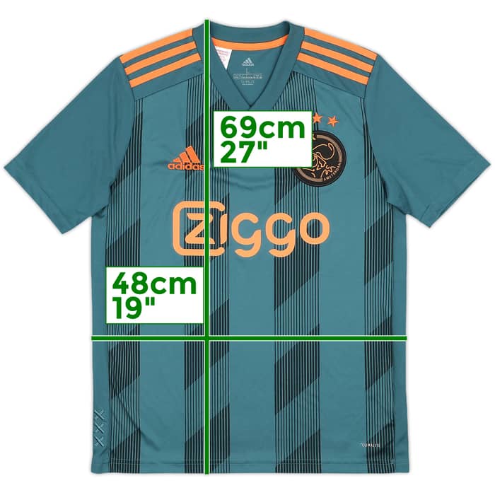 2019-20 Ajax Away Shirt - 9/10 - (L.Boys)