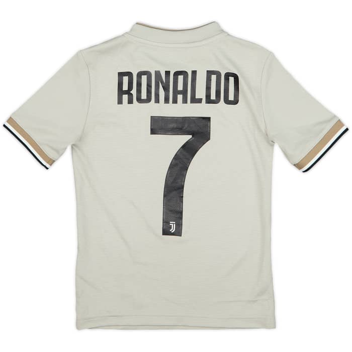 2018-19 Juventus Away Shirt Ronaldo #7 - 8/10 - (7-8 Years)