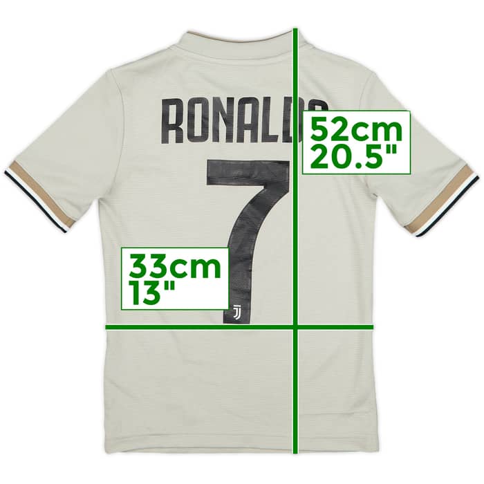 2018-19 Juventus Away Shirt Ronaldo #7 - 8/10 - (7-8 Years)