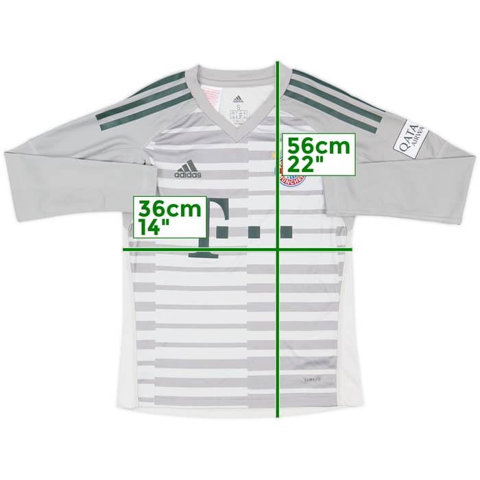 2018-19 Bayern Munich GK Shirt - 8/10 - (S.Boys)