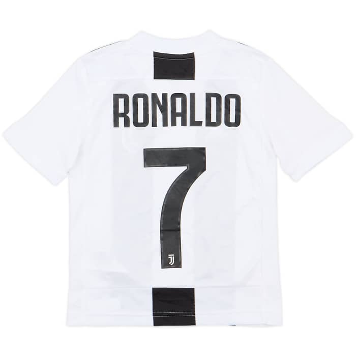 2018-19 Juventus Home Shirt Ronaldo #7 - 8/10 - (7-8 Years)