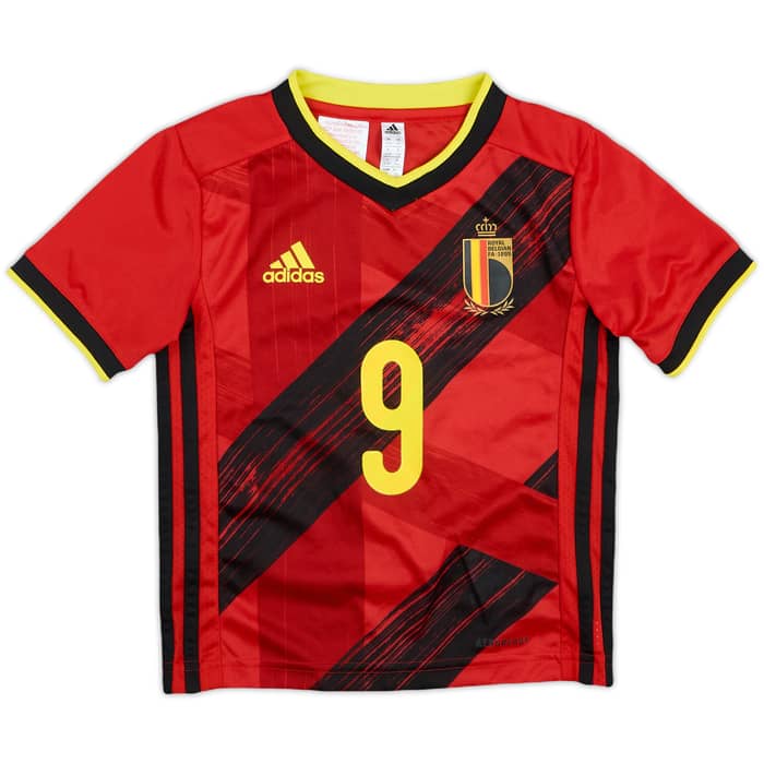 2020-21 Belgium Home Shirt Lukaku #9 - 10/10 - (3-4 Years)