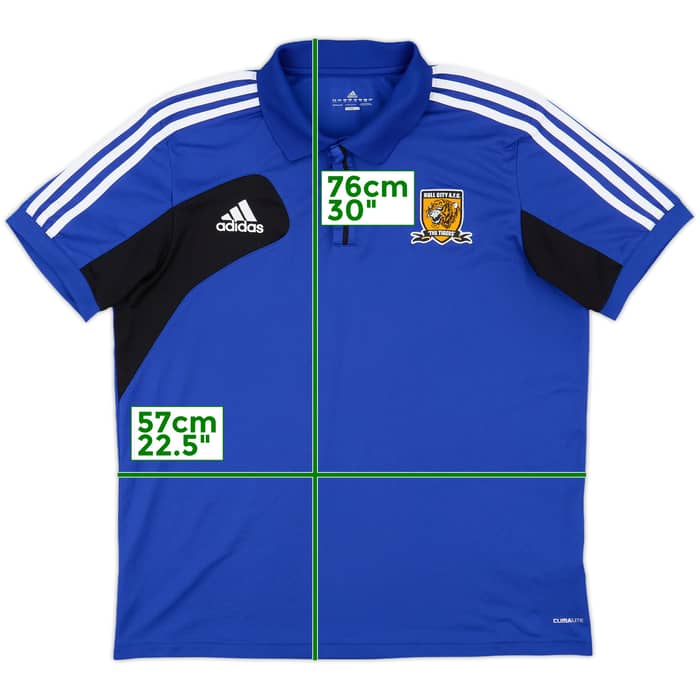 2012-13 Hull City adidas Training Polo Shirt - 8/10 - (XL)