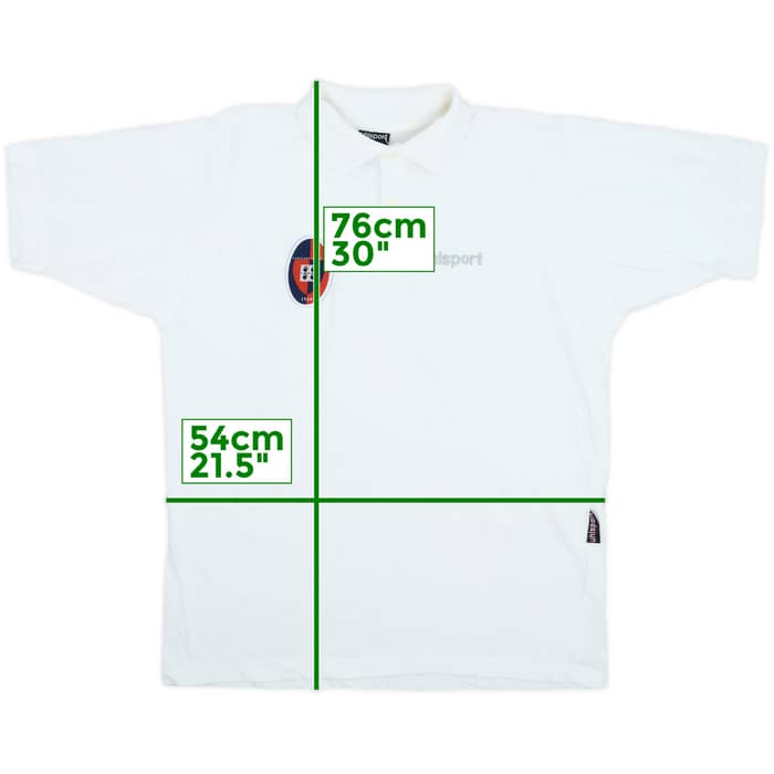 2000-01 Cagliari Uhlsport Polo Shirt - 6/10 - (M/L)