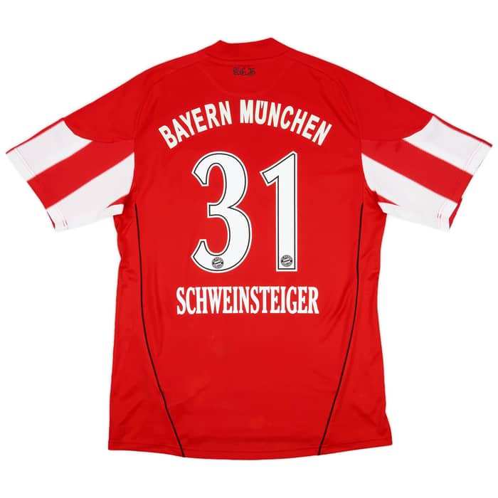 2010-11 Bayern Munich Home Shirt Schweinsteiger #31 - 5/10 - (M)