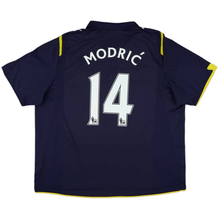 2009-10 Tottenham Away Shirt Modric #14 - 8/10 - (XL)