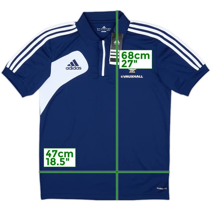 2012-13 Northern Ireland adidas Polo Shirt (S)