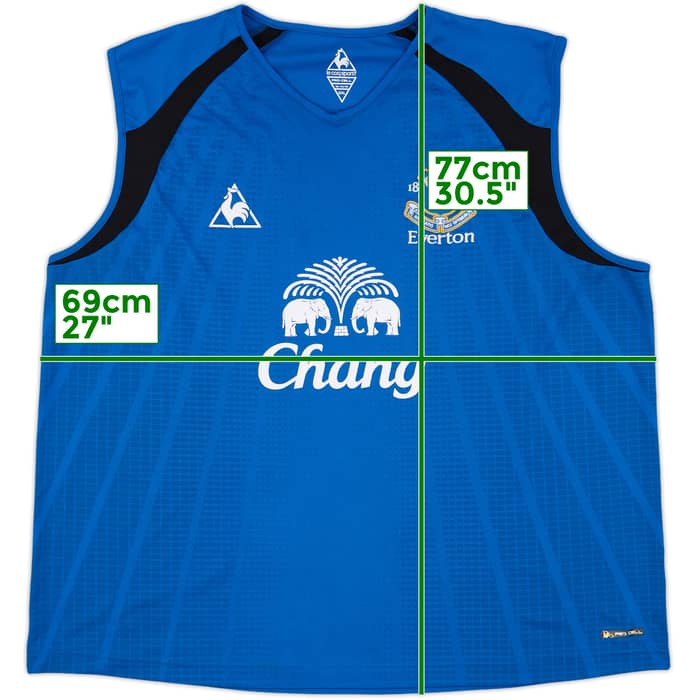 2010-11 Everton Le Coq Sportif Training Vest - 8/10 - (3XL)