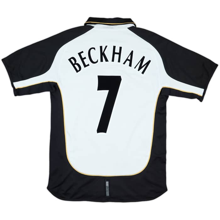 2001-02 Manchester United Centenary Away/Third Shirt Beckham #7 - 5/10 - (L/XL)