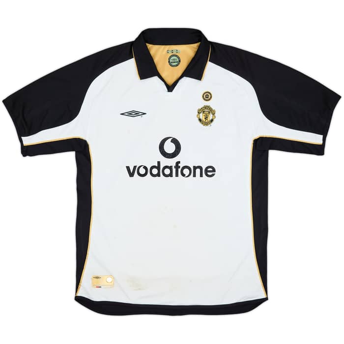 2001-02 Manchester United Centenary Away/Third Shirt Beckham #7 - 5/10 - (L/XL)