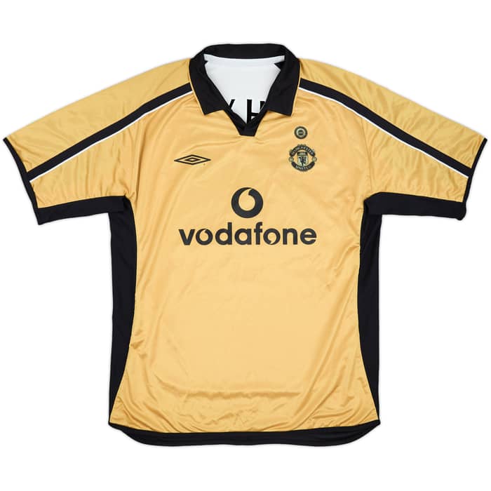 2001-02 Manchester United Centenary Away/Third Shirt Beckham #7 - 5/10 - (L/XL)