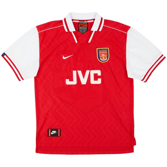 1996-98 Arsenal Home Shirt Wright #8 - 8/10 - (M)