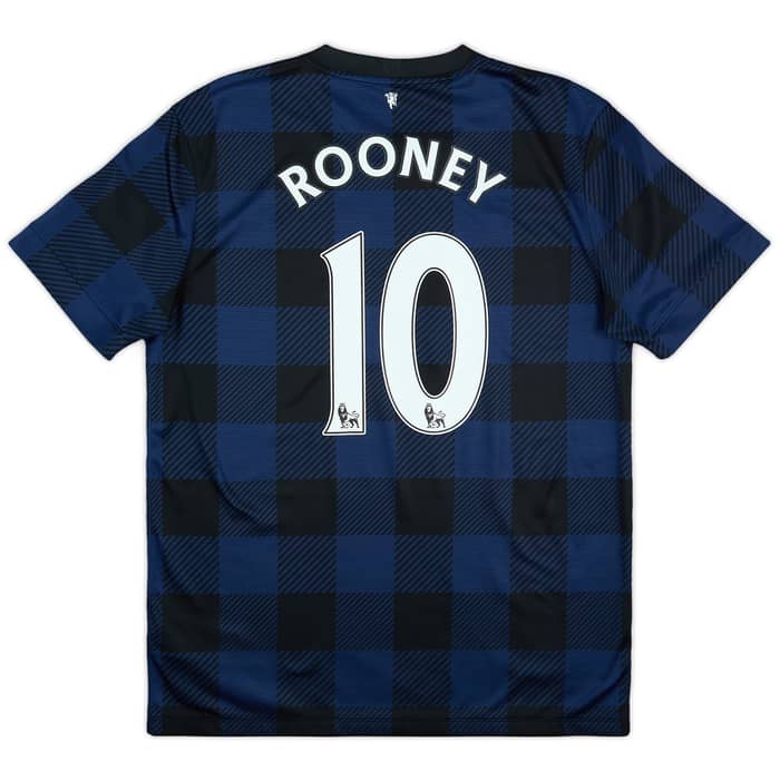 2013-14 Manchester United Away Shirt Rooney #10