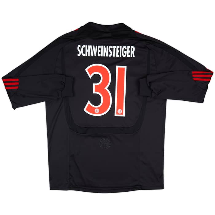 2007-08 Bayern Munich Player Issue Third L/S Shirt Schweinsteiger #31 - 8/10 - (XL)