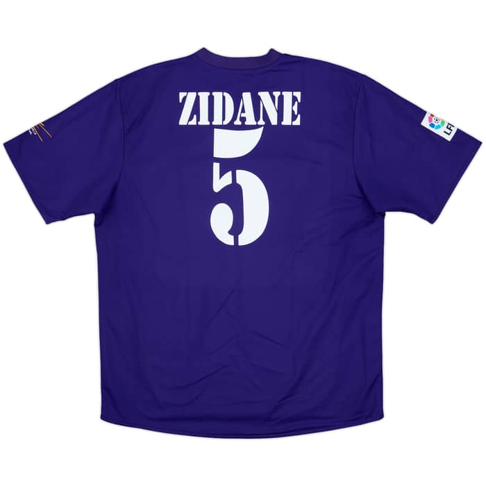 2001 Real Madrid Third Shirt Zidane #5 - 8/10 - (XXL)