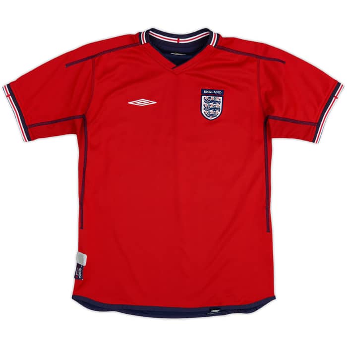 2002-04 England Away Shirt - 7/10 - (XL.Boys)