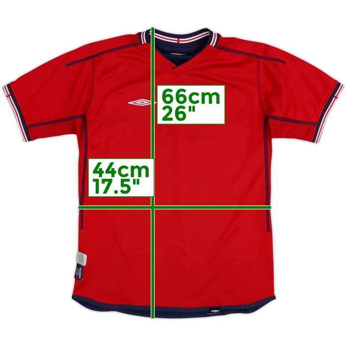 2002-04 England Away Shirt - 7/10 - (XL.Boys)