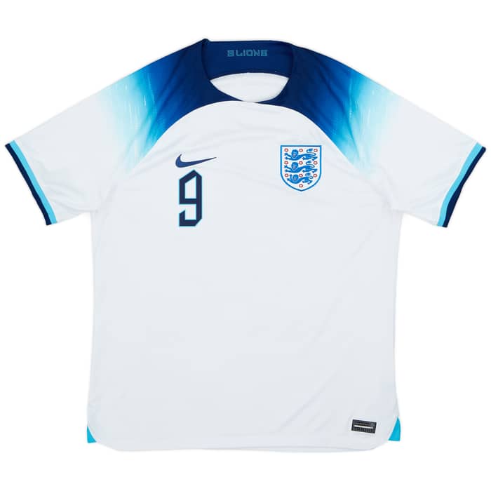 2022-23 England Home Shirt Kane #9 - 8/10 - (L)