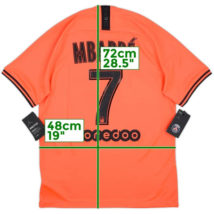 2019-20 Paris Saint-Germain Away Shirt Mbappe #7 (M)