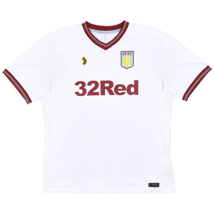 2018-19 Aston Villa Away Shirt Grealish #10 - 6/10 - (XL)