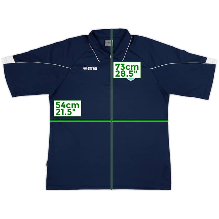 2012-13 Pescara Errea 1/4 Zip Polo Shirt - 7/10 - (XL)
