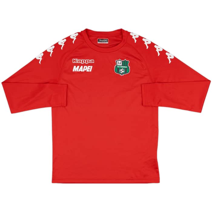 2019-20 Sassuolo Camp Kappa Training L/S Shirt - 8/10 - (S)