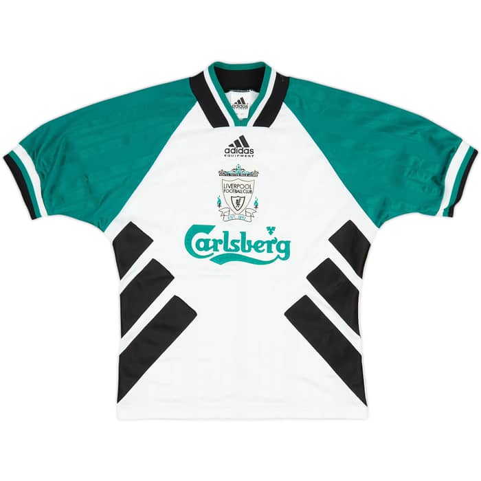 1993-95 Liverpool Away Shirt - 8/10 - (L.Boys)