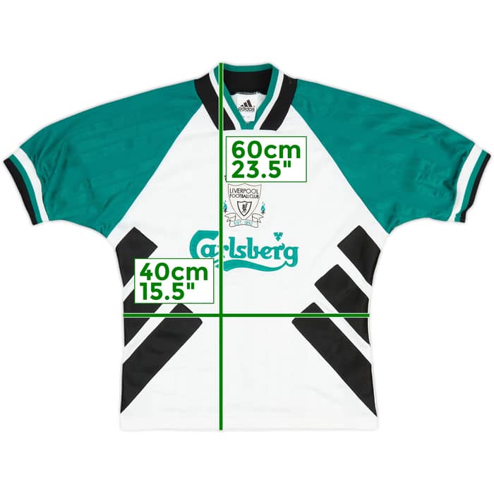 1993-95 Liverpool Away Shirt - 8/10 - (L.Boys)