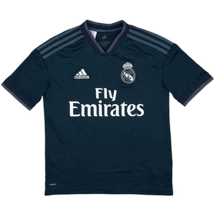 2018-19 Real Madrid Away Shirt - 8/10 - (L.Boys)