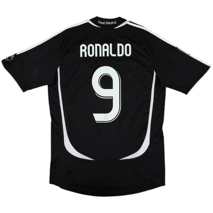 2006-07 Real Madrid Away Shirt Ronaldo #9 - 6/10 - (M)