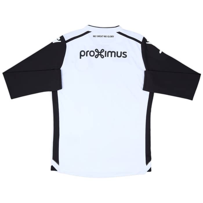 2017-18 Club Brugge Macron Training L/S Shirt - 10/10 - (S)