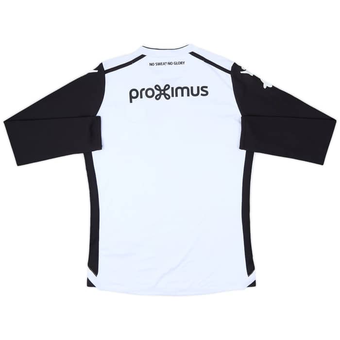 2017-18 Club Brugge Macron Training L/S Shirt - 9/10 - (S)