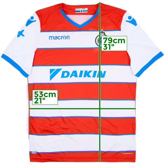 2018-19 Club Brugge Away Shirt - 10/10 - (XXL)