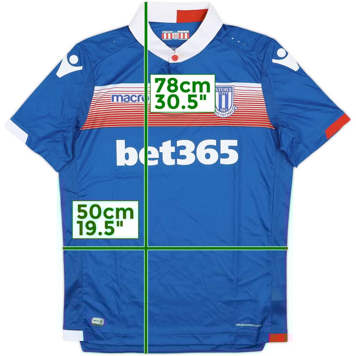 2017-18 Stoke City Away Shirt - 10/10 - (M)