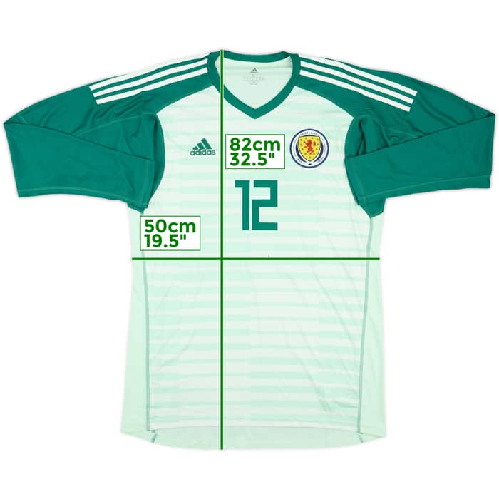 2018-20 Scotland GK Shirt #12 - 7/10 - (L)
