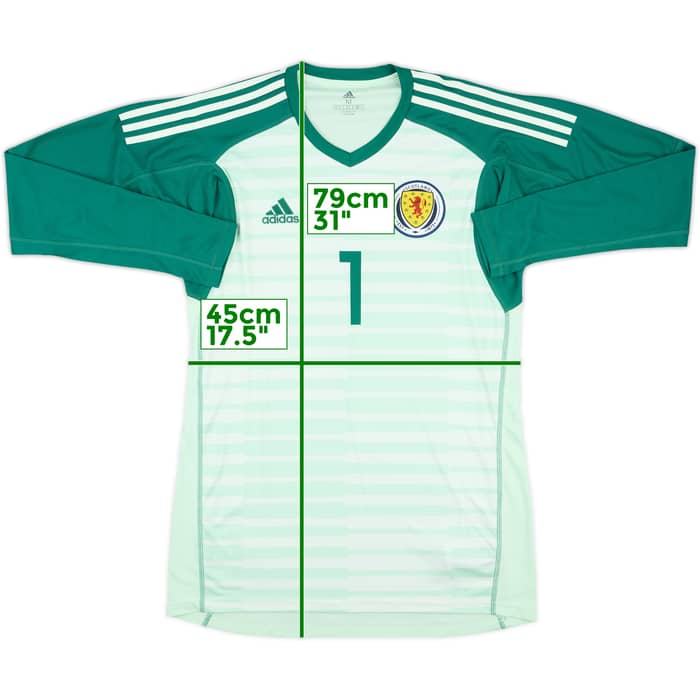 2018-20 Scotland GK Shirt #1 - 7/10 - (M)