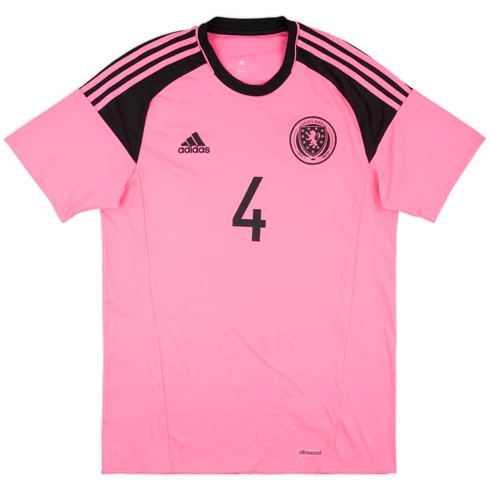 2016-17 Scotland Match Issue Away Shirt #4