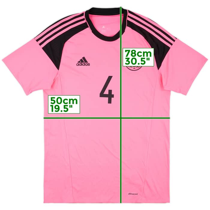 2016-17 Scotland Match Issue Away Shirt #4