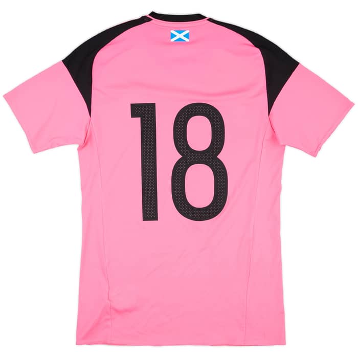 2016-17 Scotland Match Issue Away Shirt #18