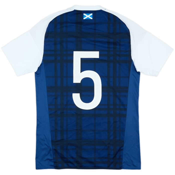 2015-17 Scotland Match Issue Home Shirt #5