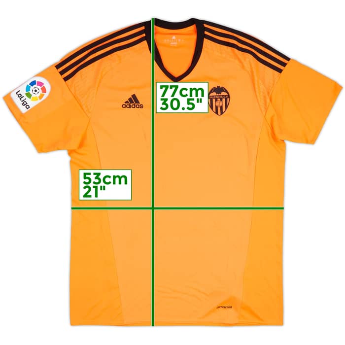 2016-17 Valencia Third Shirt - 7/10 - (L)