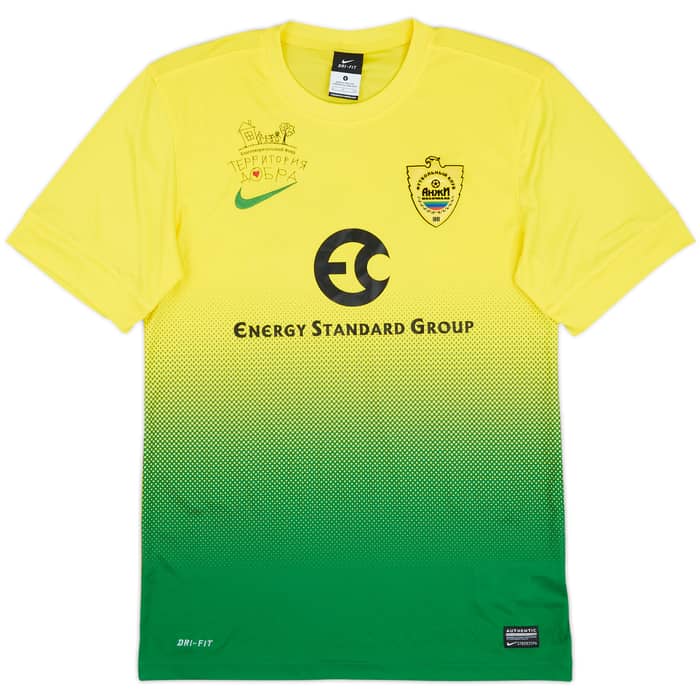 2013-14 Anzhi Makhachkala Home Shirt Willian #10 - 9/10 - (S)